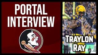 TOP TRANSFER PORTAL WR TARGET Traylon Ray talks FSU Football | Florida State Football | Warchant