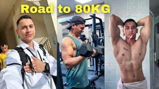 Road to 80 kg body weight begin | Physique update- Anish Fitness