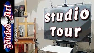 Airbrush Studio Tour & Workstation Set Up