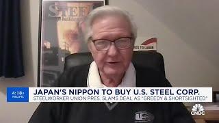 United Steelworkers president slams Nippon deal to buy U.S. Steel