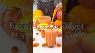 Juicing on a budget | $9 Cold Pressed Juice | Immune Boosting Juice | #juicerecipes  #healthyrecipes