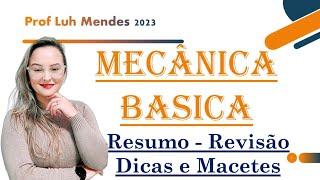 MECÂNICA BÁSICA REVISÃO RESUMO 2024 aula completa #detran #dicas #ctb #cnh #revisao #dicas #macetes