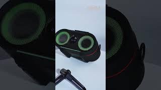 This metal-finish microphone feels amazing in the hand. #karaoke #rhm #microphone #bluetoothspeaker