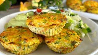 All You Need is 1 Zucchini and 1 Carrot to Make these Amazing Savory Muffins 