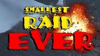 SMALLEST RAID IN RUST HISTORY? (Raid Cam)