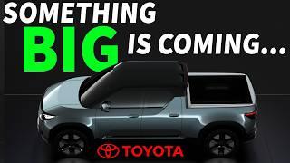 Toyota's Planning something BIG... is the "stout" small truck coming?!