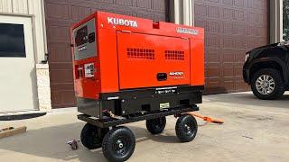 Kubota GL14000 Diesel Generator Cart