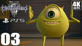 KINGDOM HEARTS 3 - Gameplay Walkhtrough - Part 03 - PS5 4K 60 FPS