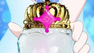 Go princess Precure:Cure Mermaid transformation and attacks