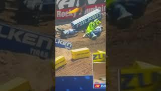 Crash Davies and Smith last round of 2025 supercross @saltlake utah  #supercross2025 #daviessmith