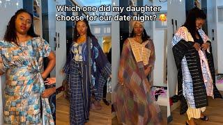 Guess which outfit my daughter chose for date night? 