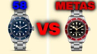 Tudor Blackbay 58 vs Tudor METAS Blackbay 41