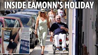 Eamonn Holmes, 64, cosies up to girlfriend, 42, on loved-up Ibiza holiday that shocked Ruth