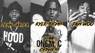 4100 ONE MIC CYPHER (KYLE RICHH , JENN CARTER , JAH WOO)