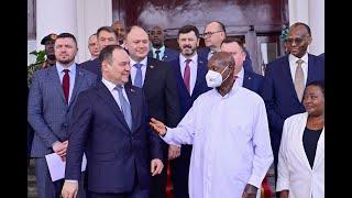 Uganda Signs MoUs with Belarus at State House Entebbe