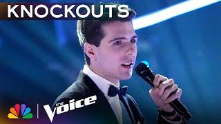 Edward Preble's Voice Is Classic Perfection on "Send In the Clowns" | The Voice Knockouts | NBC