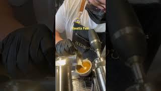 Barista Skills 101 #coffee #youtubeshorts #latteart #coffeetime #barista