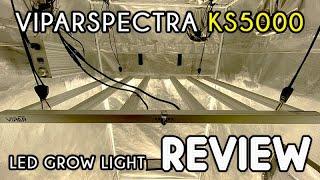 Viparspectra KS5000 LED Grow Light Review and PAR Testing | FIRST BAR LIGHT!