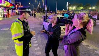 ITV Anglia join the Community Policing Team for a Friday night in Southend