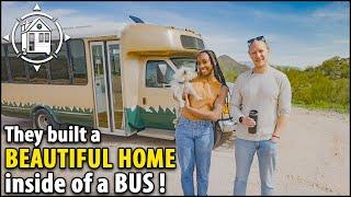 $15k Shuttle Bus Conversion is their super nice Tiny Home!