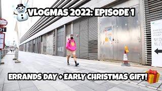 #VLOGMAS 2022: ERRANDS DAY + EARLY CHRISTMAS GIFT FOR MYSELF  | JAYBEE DOMINGO