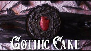 Vegan Gothic Cake | How To Decorate A Gothic Cake 