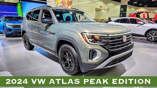 2024 Volkswagen Atlas SEL Peak Edition - First Look at this New Off-Road/Overland Appearance Pkg..