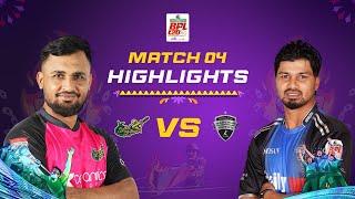 Match 04 | Highlights | Sylhet Strikers Vs Rangpur Riders | BPL T20 2025