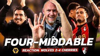 REACTION: Kluivert Hets HATTRICK In Stunning Bournemouth Win As Wolves Pay The Penalty