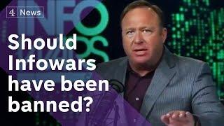 Infowars debate: Should it have been banned?