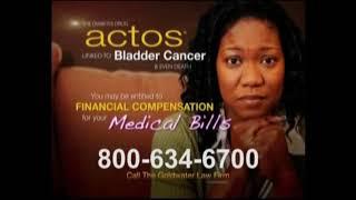 Goldwater Law Firm - Actos have been linked to Bladder Cancer! (2014, v2, 634-6700 ver)