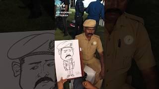 caricature by velvom caricaturist surendar. book your events now #chennaiartist