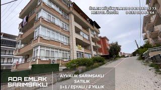 SATILDI!!!AYVALIK SARIMSAKLI’DA 1+1 , SATILIK DAİRE, KAÇMAZ FİYATA