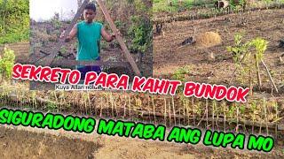 5 SIMPLE STEPS IN CONTOUR FARMING METHOD PARA MATABA ANG LUPA KAHIT BUNDOK PA