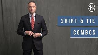 10 Navy Suit Shirt and Tie Combinations | Men's Wardrobe Essentials