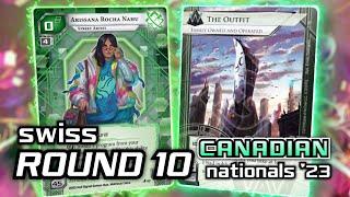 Netrunner Canadian Nationals 2023: Swiss Round 10 - Android: Netrunner