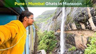 Pune To Mumbai Monsoon Special Train Journey Through Khandala Ghats