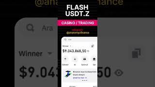 flash usdt.z  #usdt #crypto #cryptocurrency  #trader #binance #bitcoin #юсдт