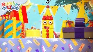 Number Party! | 123 Learn to Count | Maths cartoons for Kids | Numberblocks