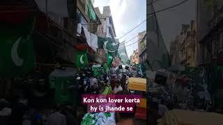 Pakistani flag  ##14august2024 #wideanglepunjabi