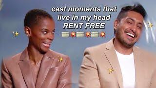 black panther wakanda forever cast moments that live in my head RENT FREE 