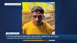 Victor Antonio Martinez-Hernandez arrested in Tulsa