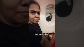 Food  review  on Singapore Airlines ️