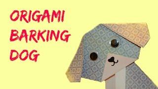 Easy Origami Tutorial: How to Make an Origami Barking Dog