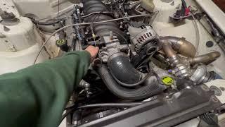 The Twin Turbo LS1 Volvo 740 is alive again!