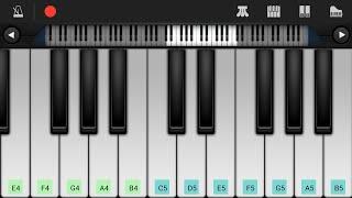 Genda Phool__Badshah__Mobile Piano Tutorial__SJ Piano Master