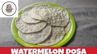 Watermelon Dosa || कलिंगन का डोसा ||GSB Bachangayi cheppi Surnali || ಕಲ್ಲಂಗಡಿ ಹಣ್ಣಿನ ತಿರುಳಿನ ದೋಸೆ