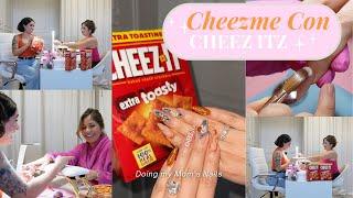 Doing My Mom’s Nails & Behind the Scenes of My Cheez-Itz Brand Deal! 