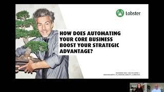 How does automating your core business boost your strategic advantage. Lobster and Forrester.