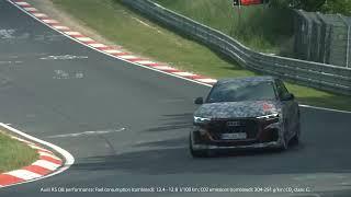 Record drive of the Audi RS Q8 performance on the Nürburgring-Nordschleife